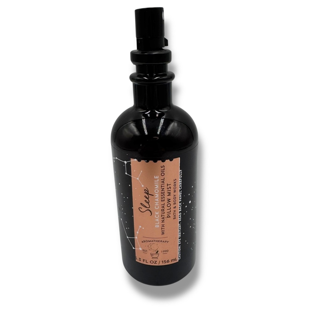 Bath‎ & Body Works Pillow Mist Unisex 5.3oz Black Sleep Black Chamomile Spray